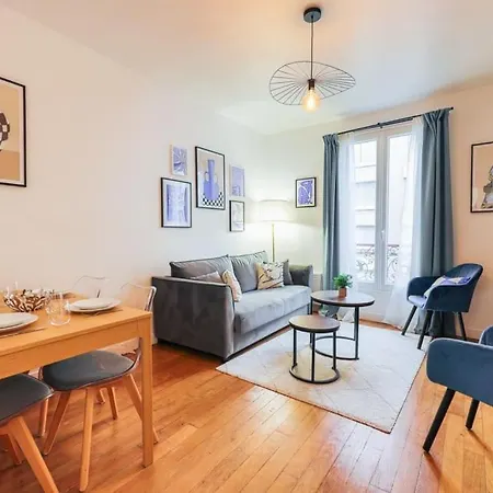 Appartement Spacieux -1Bdr/4P -Le Bas Montmartre Paris Exterior foto
