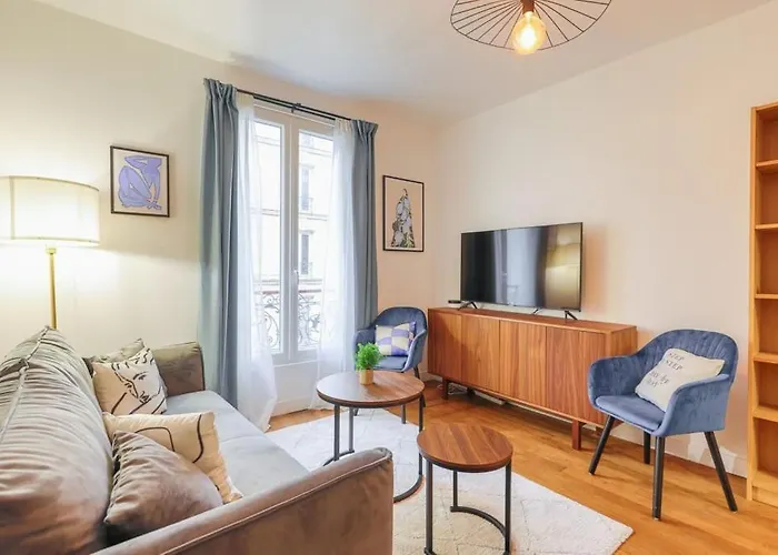 Appartement Spacieux -1Bdr/4P -Le Bas Montmartre